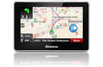 Binatone A435 4.3 Inch Sat Nav UK and ROI Lifetime Maps Binatone A435 4.3 Inch Sat Nav UK and ROI Lifetime Maps